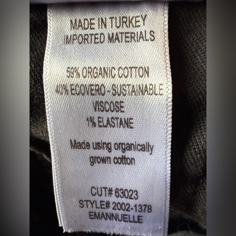 Citizens Of Humanity Emannuelle Mid Rise Boot Jeans Size 25 Black Ink - Picture 9 of 12